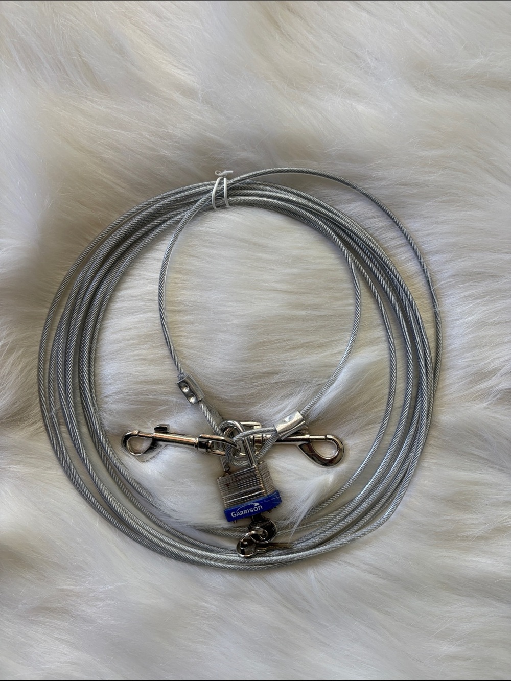 Flexible Metal Luggage Security Wire/ for European Train Travel